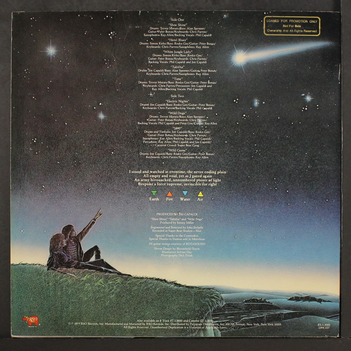electric nights by JIM CAPALDI