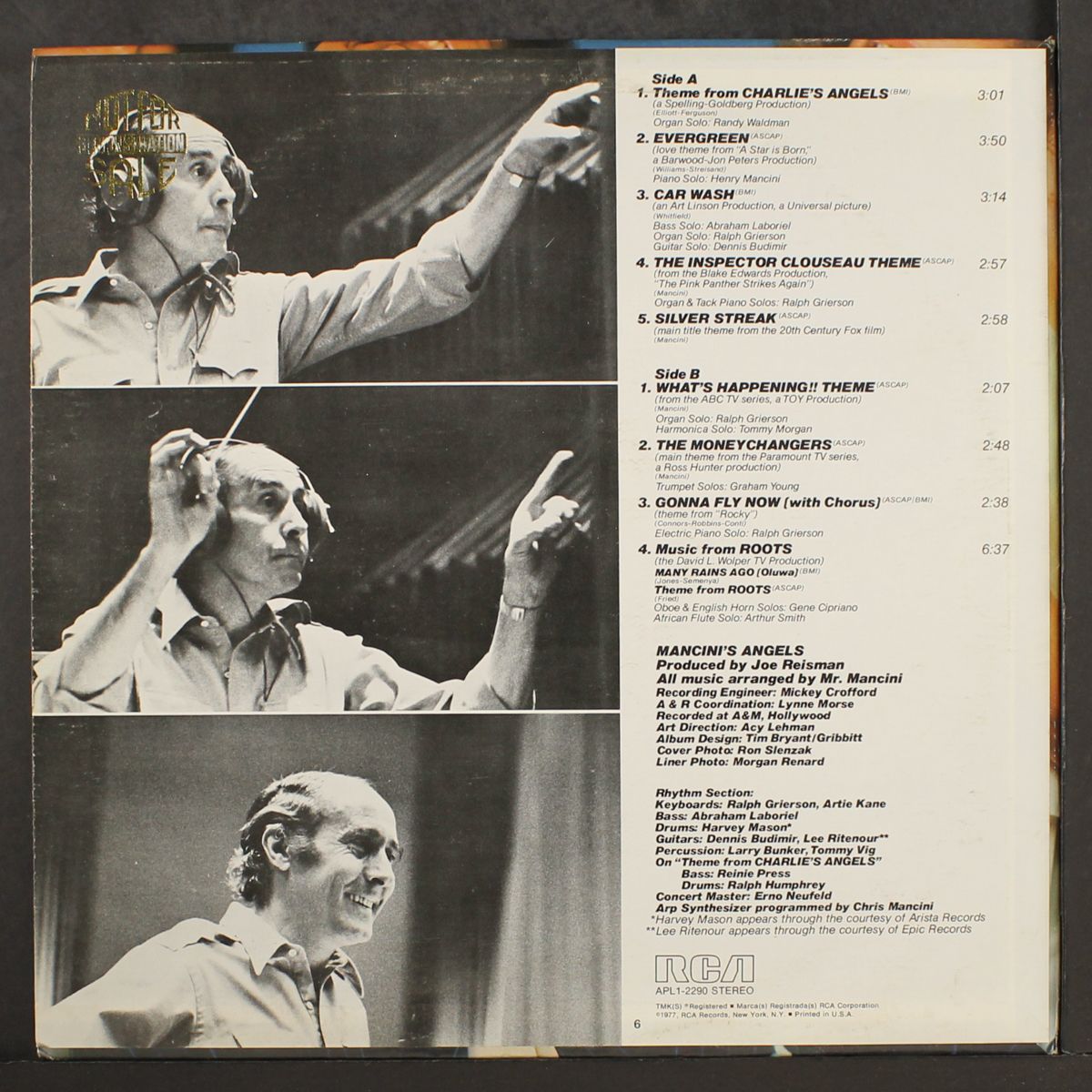 mancini's angels by HENRY MANCINI