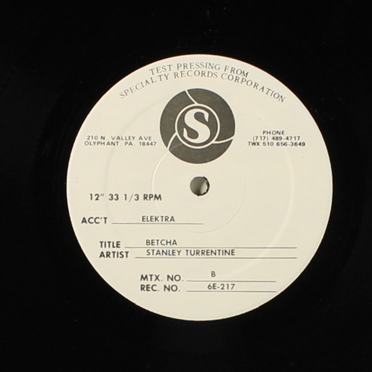 betcha by STANLEY TURRENTINE