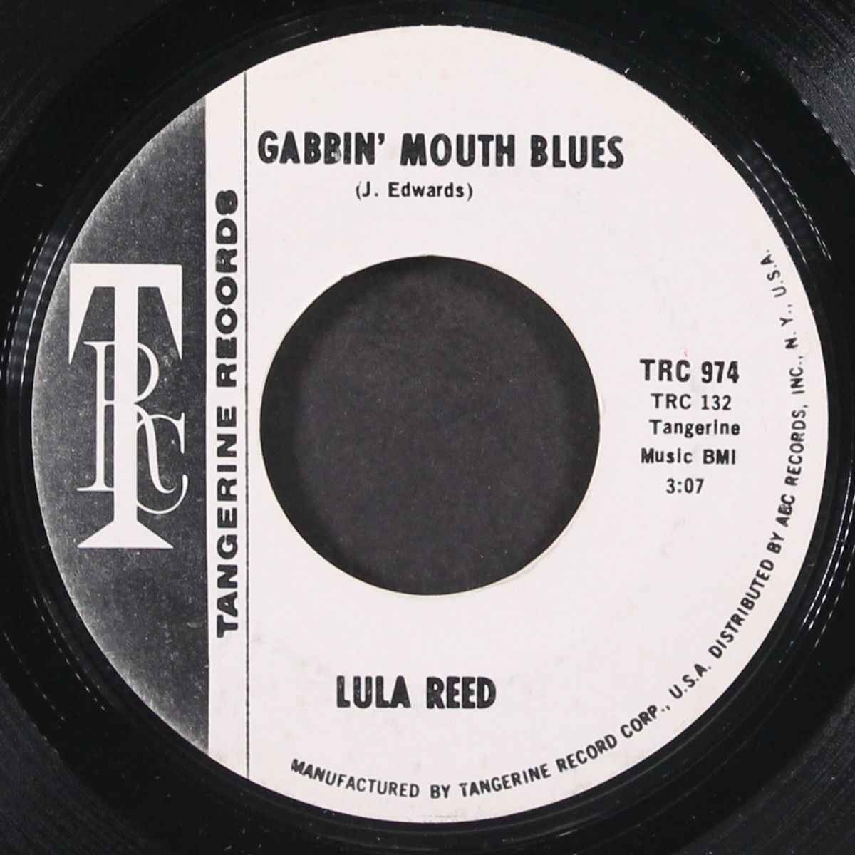 take your time / gabbin' mouth blues by LULA REED