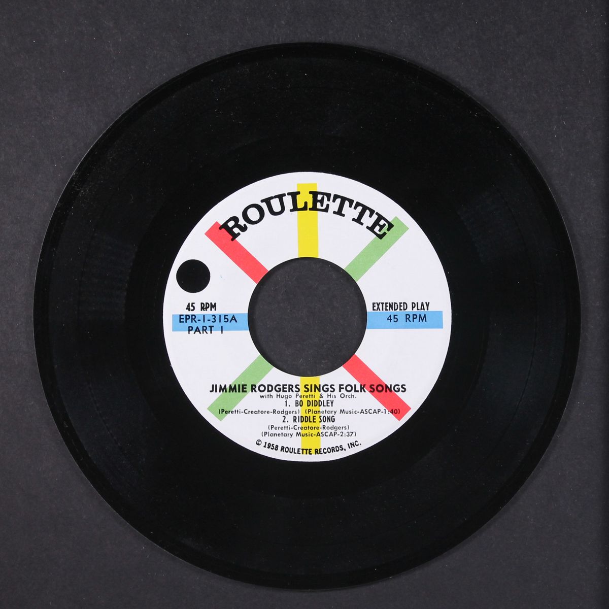 sings folk songs part 1 by JIMMIE RODGERS