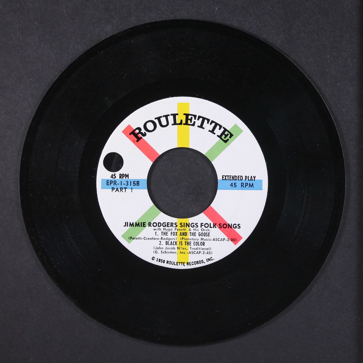 sings folk songs part 1 by JIMMIE RODGERS
