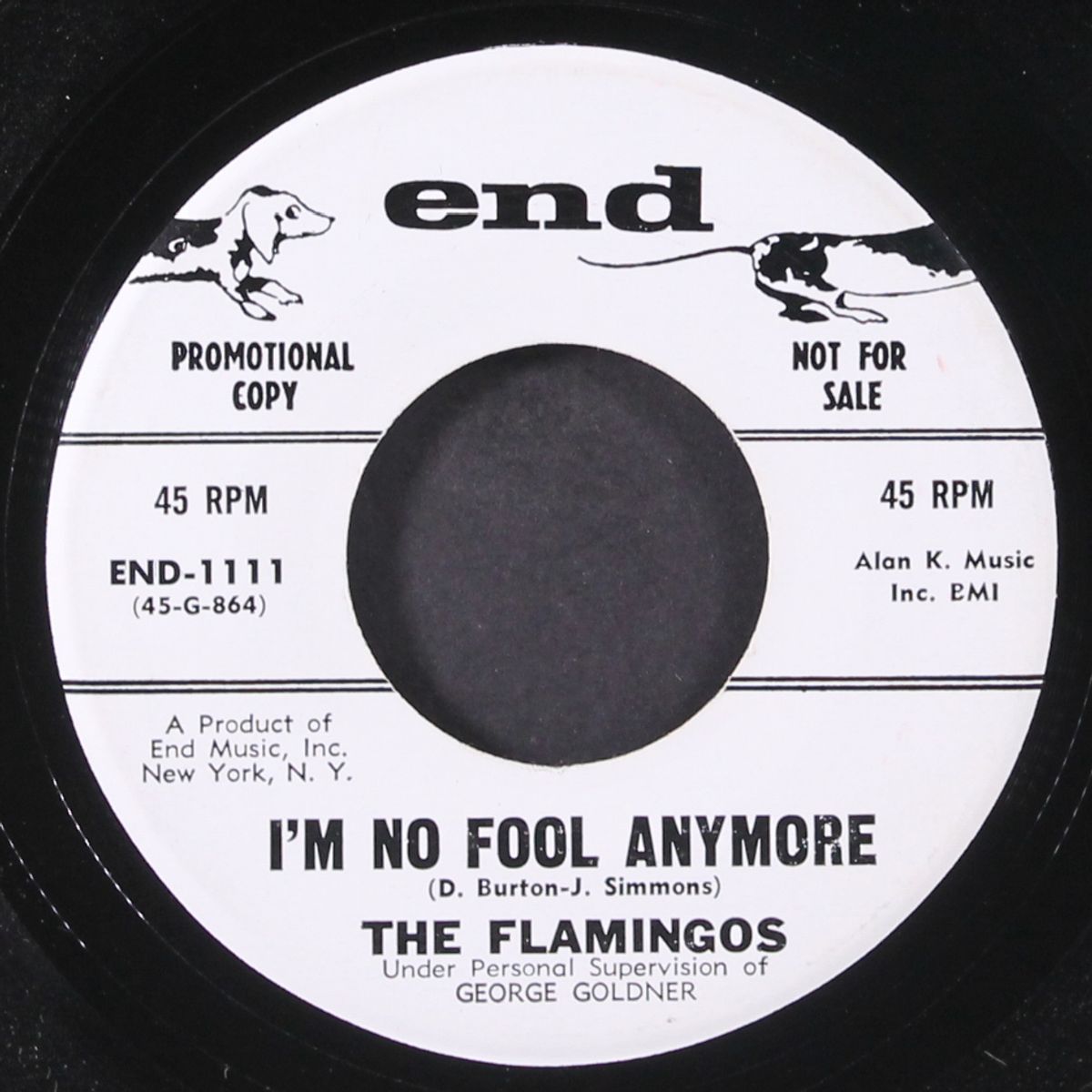 it must be love / i'm no fool anymore by FLAMINGOS