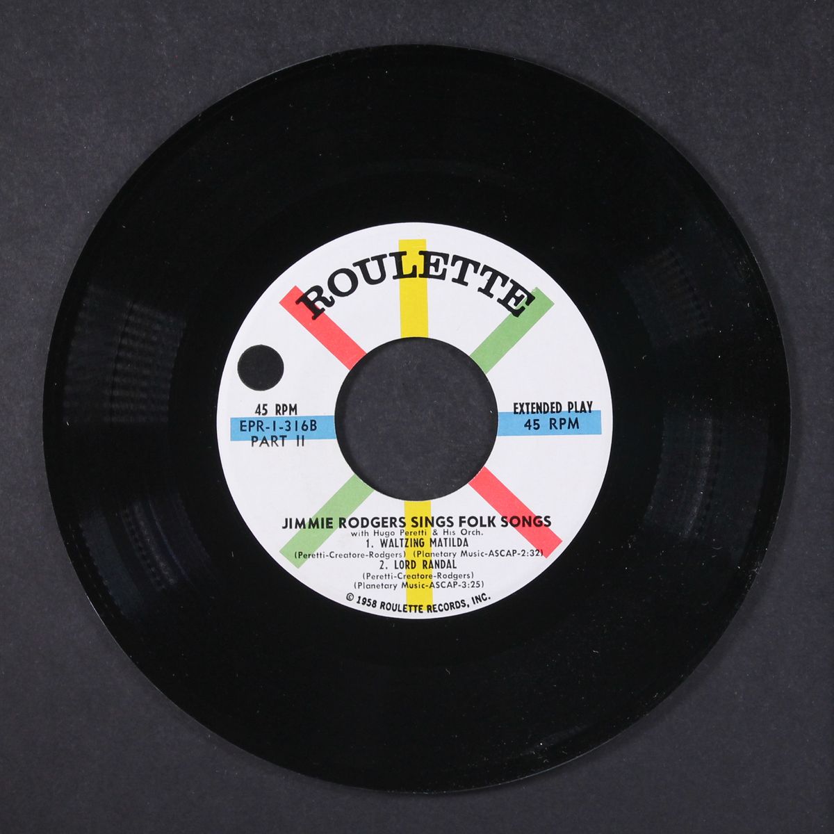 sings folk songs, part 2 by JIMMIE RODGERS