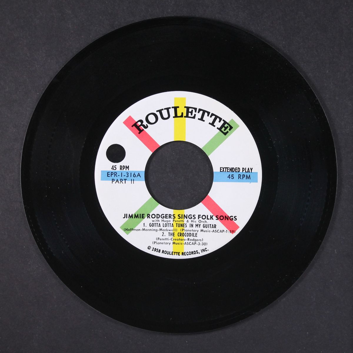 sings folk songs, part 2 by JIMMIE RODGERS