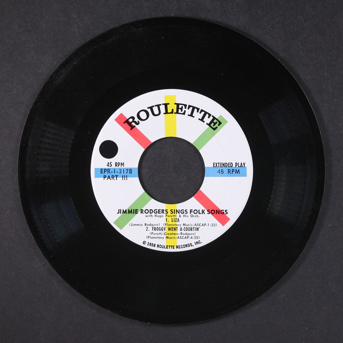 sings folk songs, part 3 by JIMMIE RODGERS