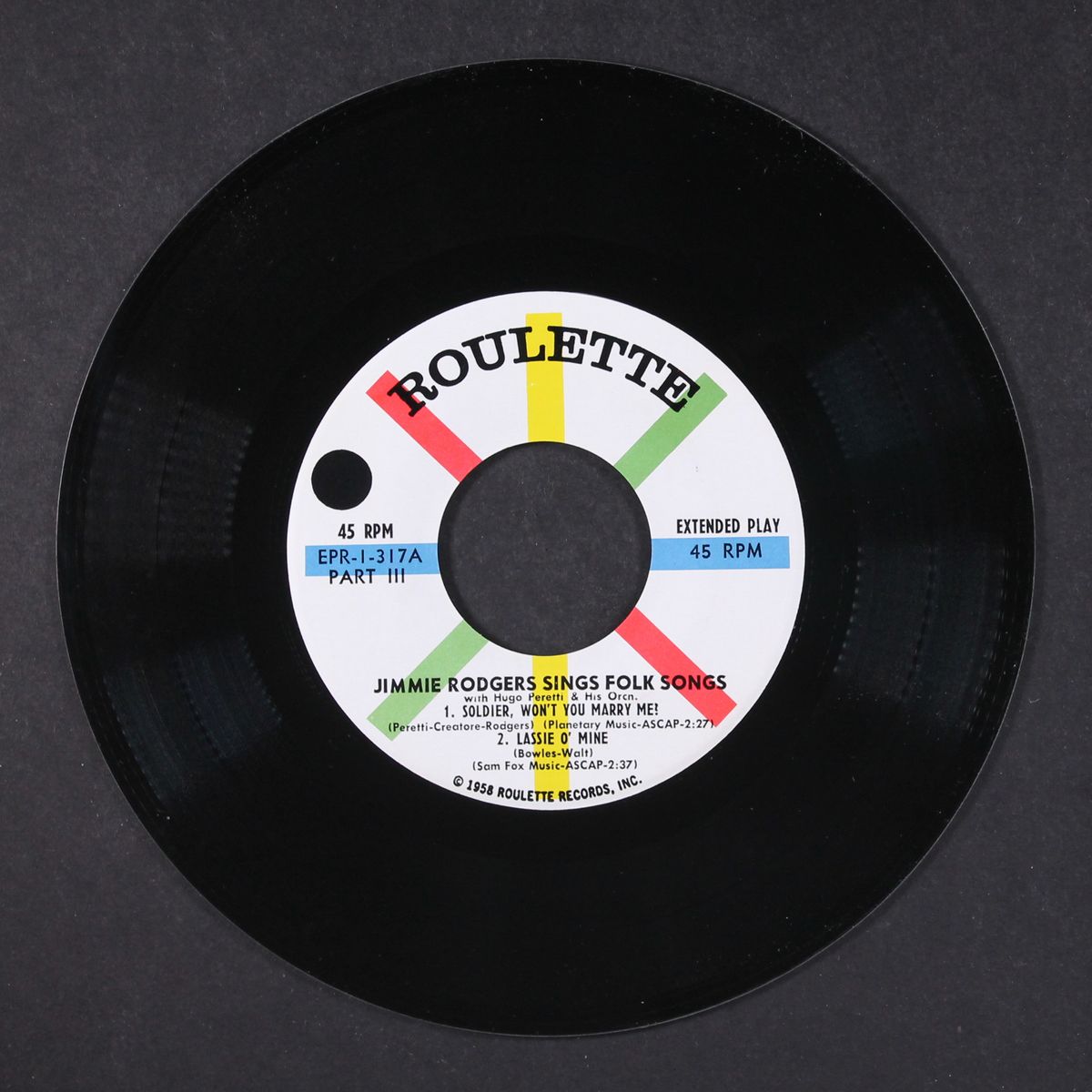 sings folk songs, part 3 by JIMMIE RODGERS