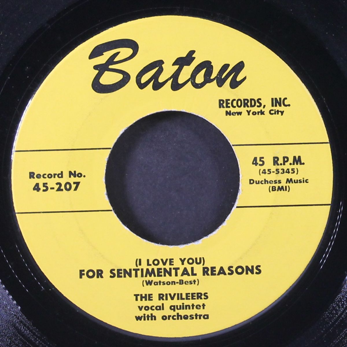 for sentimental reasons / i want to see my baby by RIVILEERS
