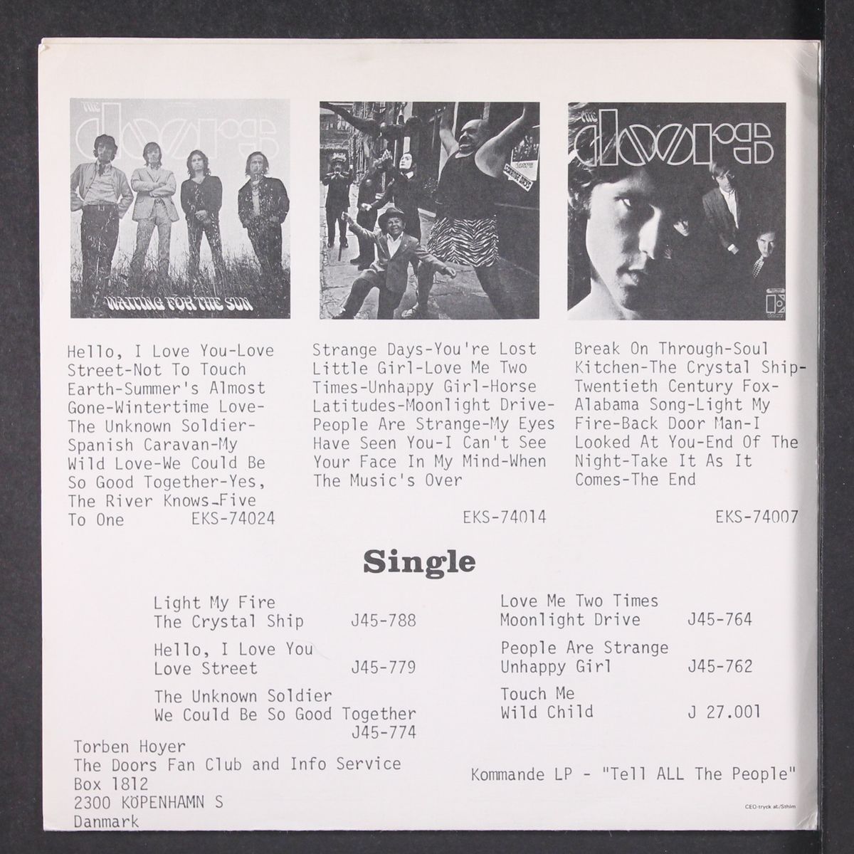wishful sinful / who scared you by DOORS