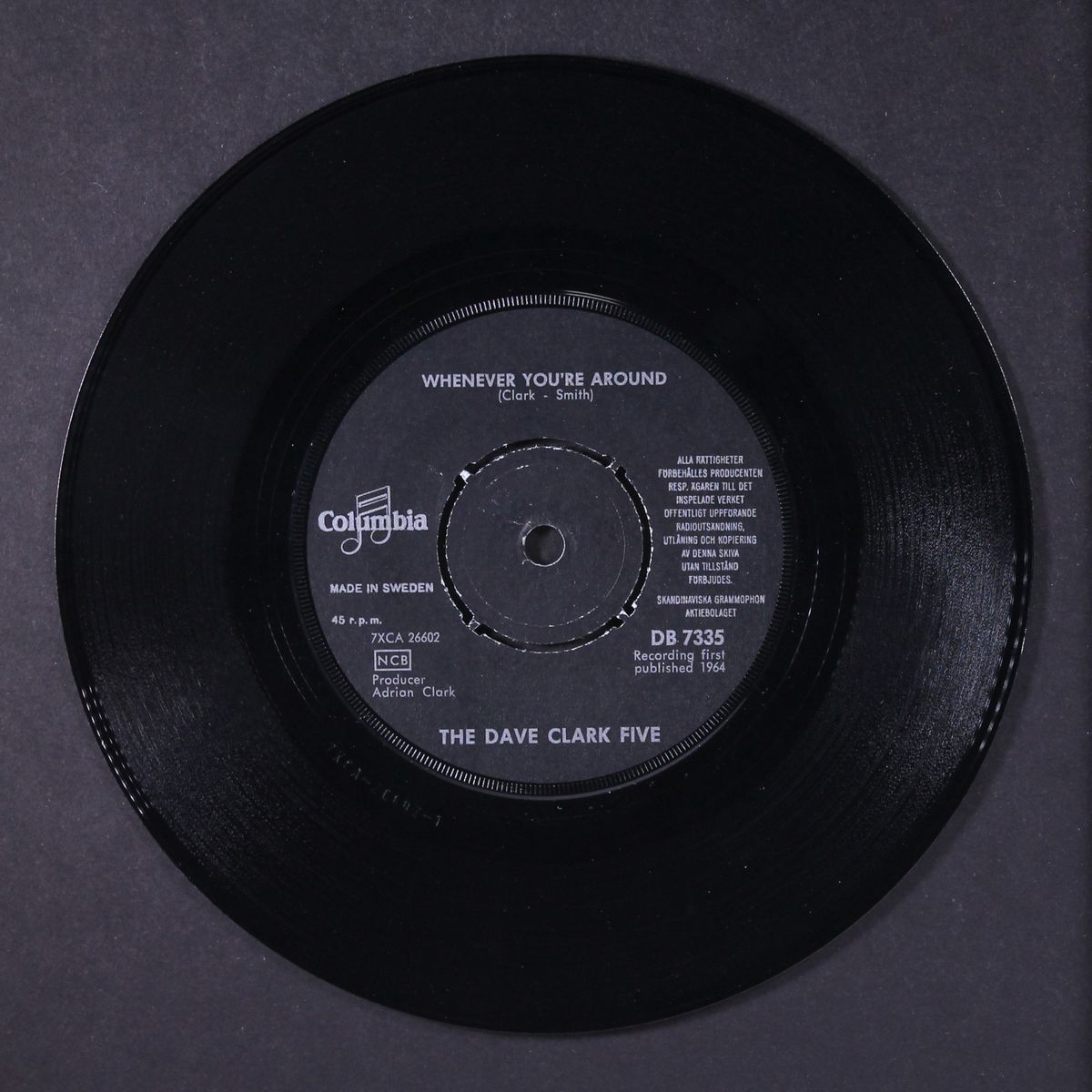 thinking of you baby / whenever you're around by DAVE CLARK FIVE