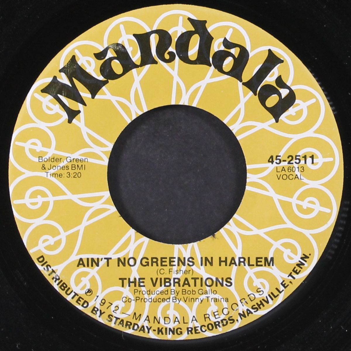 ain't no greens in harlem / wind up toy by VIBRATIONS