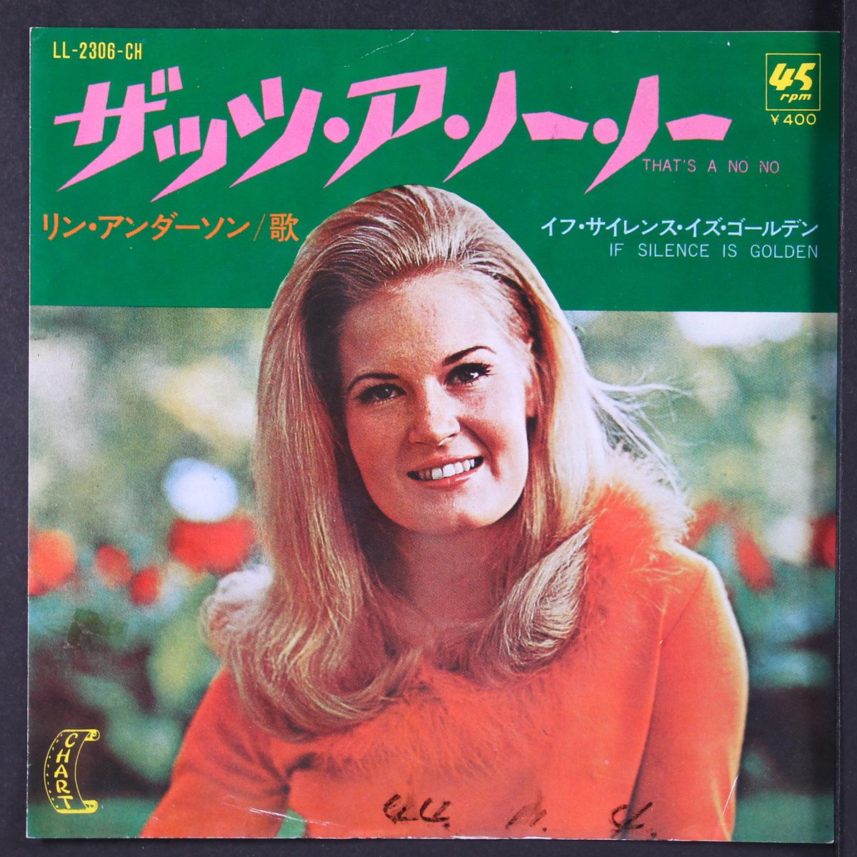 that's a no no / if silence is golden by LYNN ANDERSON