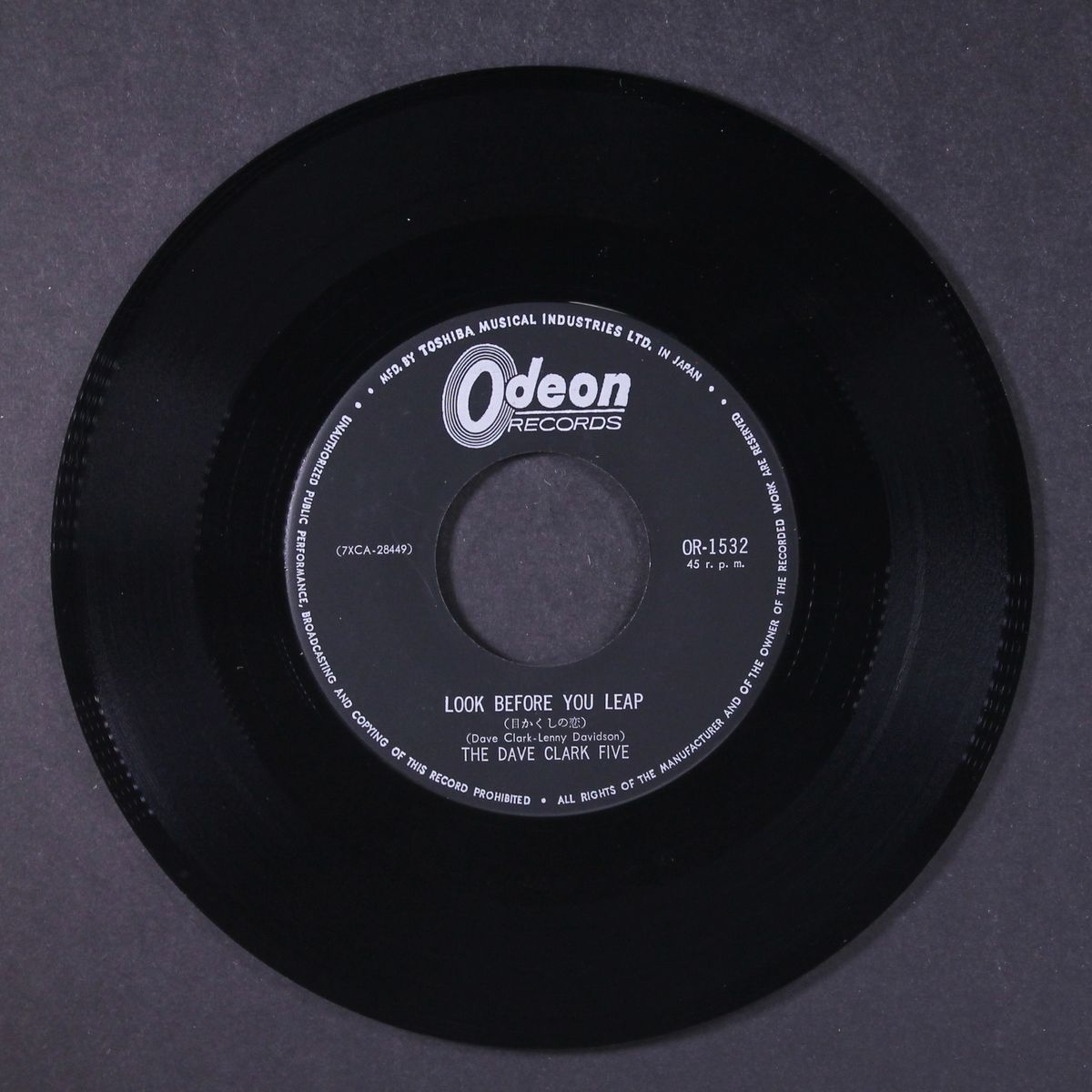look before you leap / please tell me why by DAVE CLARK FIVE