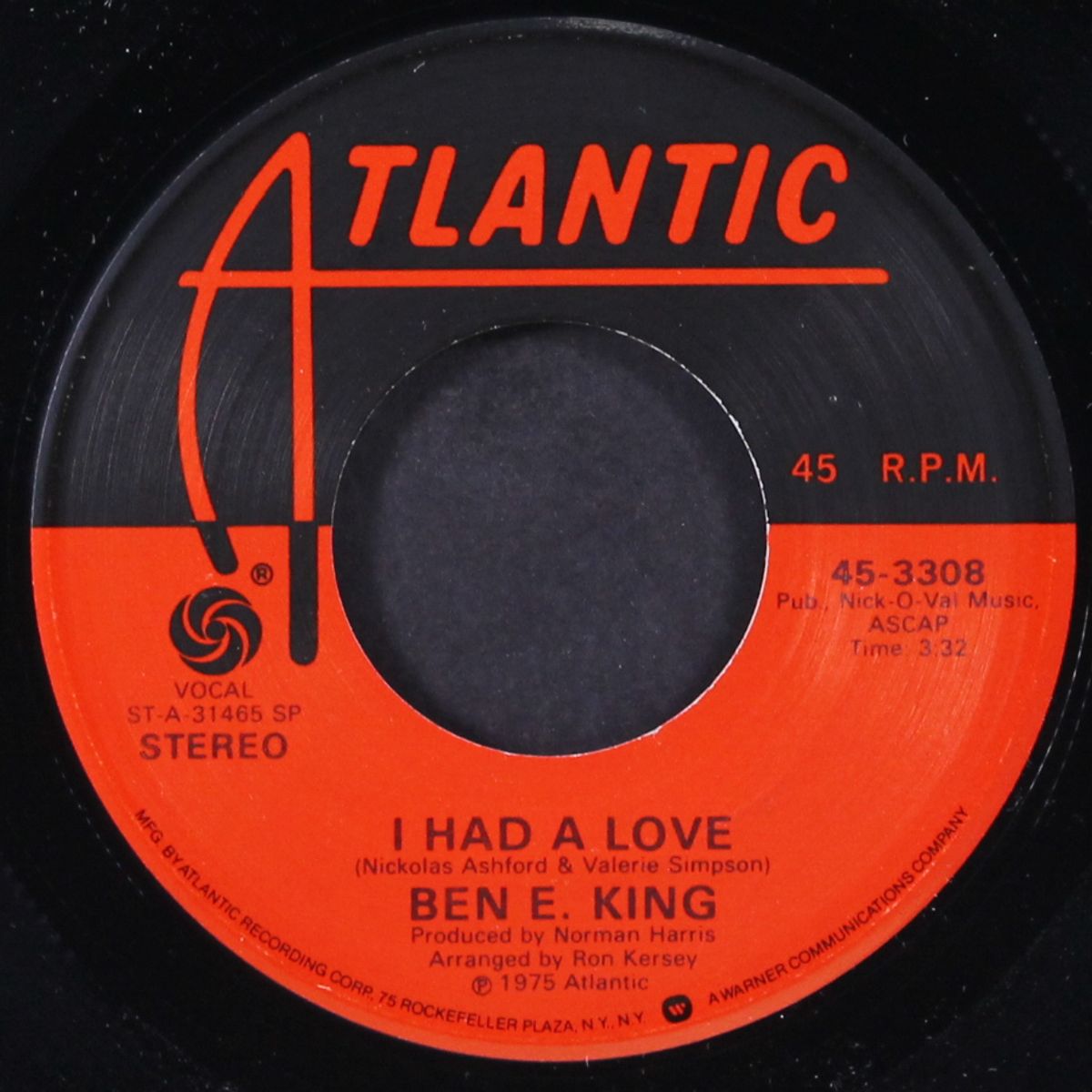 i had a love / we had a love by BEN E. KING