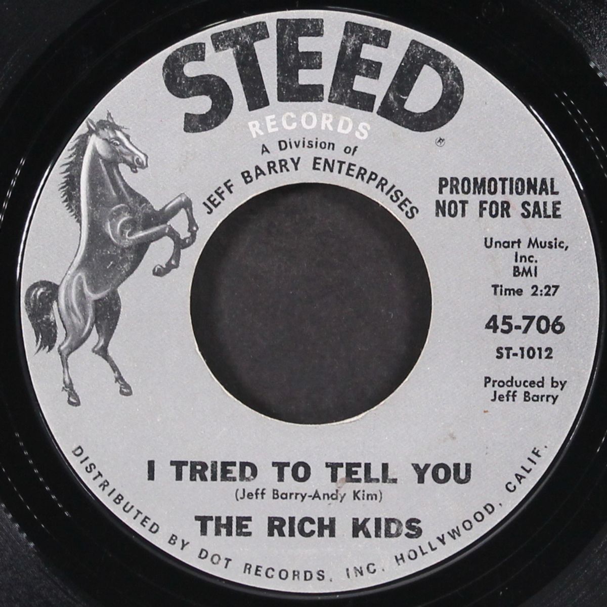you made me a man / i tried to tell you by RICH KIDS