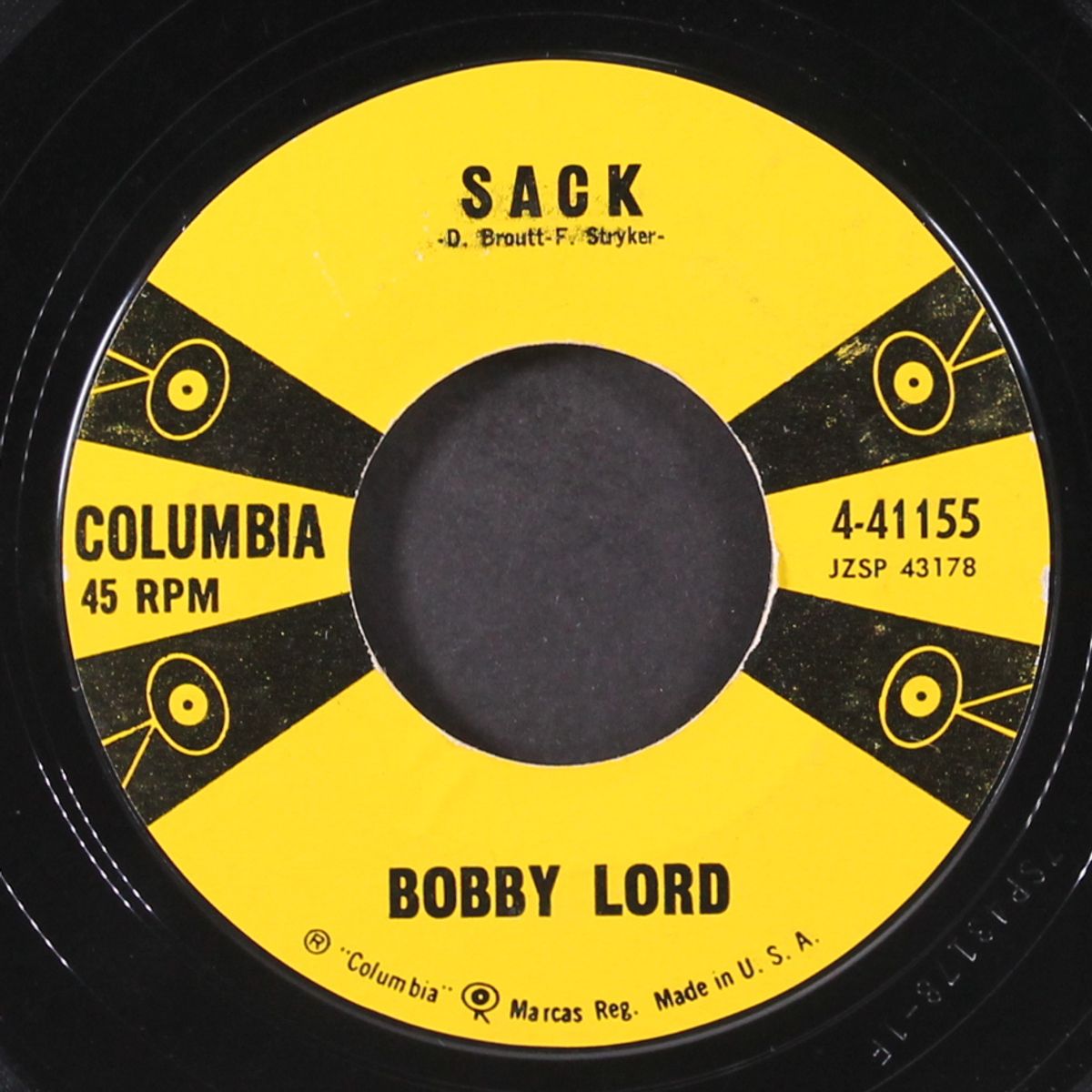 sack / the fire of love by BOBBY LORD