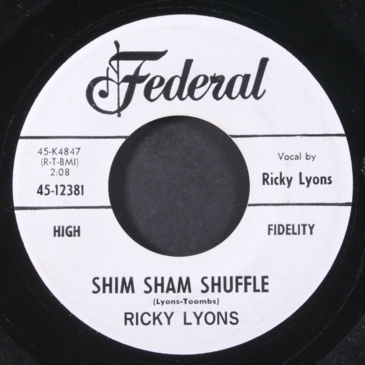 have no fear / shim sham shuffle by RICKY LYONS