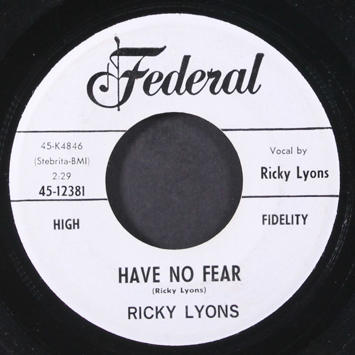 have no fear / shim sham shuffle by RICKY LYONS