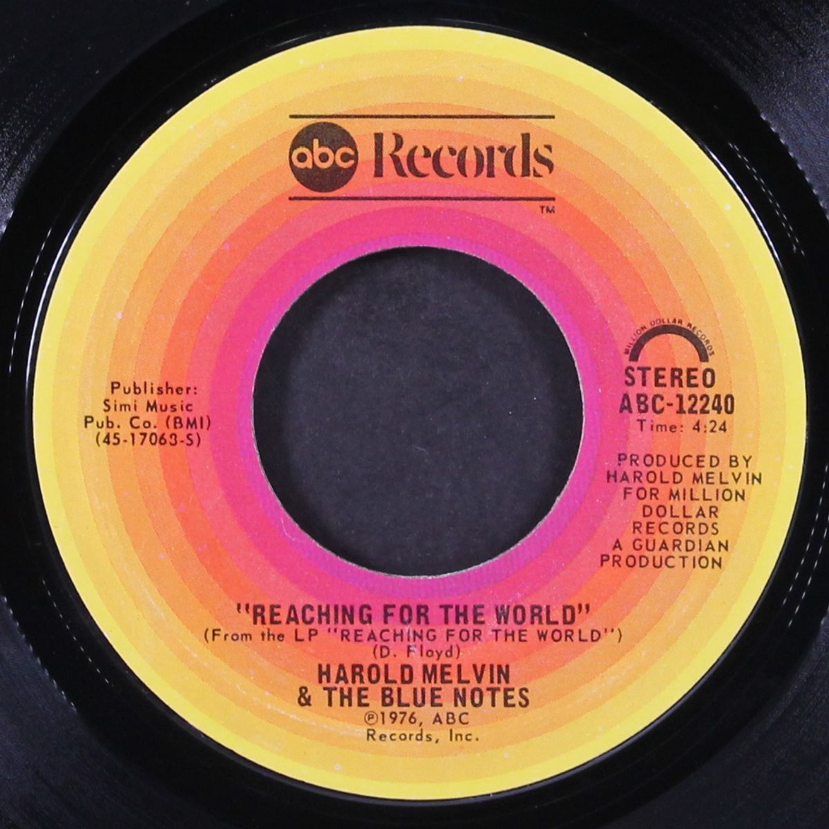 reaching for the world / stay together by HAROLD MELVIN & BLUENOTES