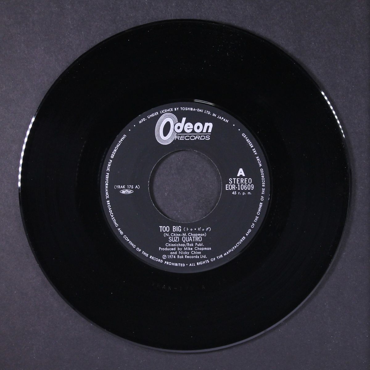 too big by SUZI QUATRO