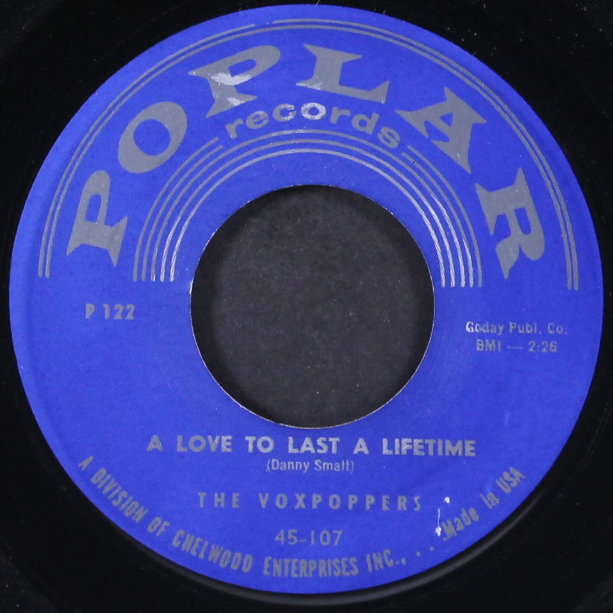 a love to last a lifetime / come back little girl by VOXPOPPERS