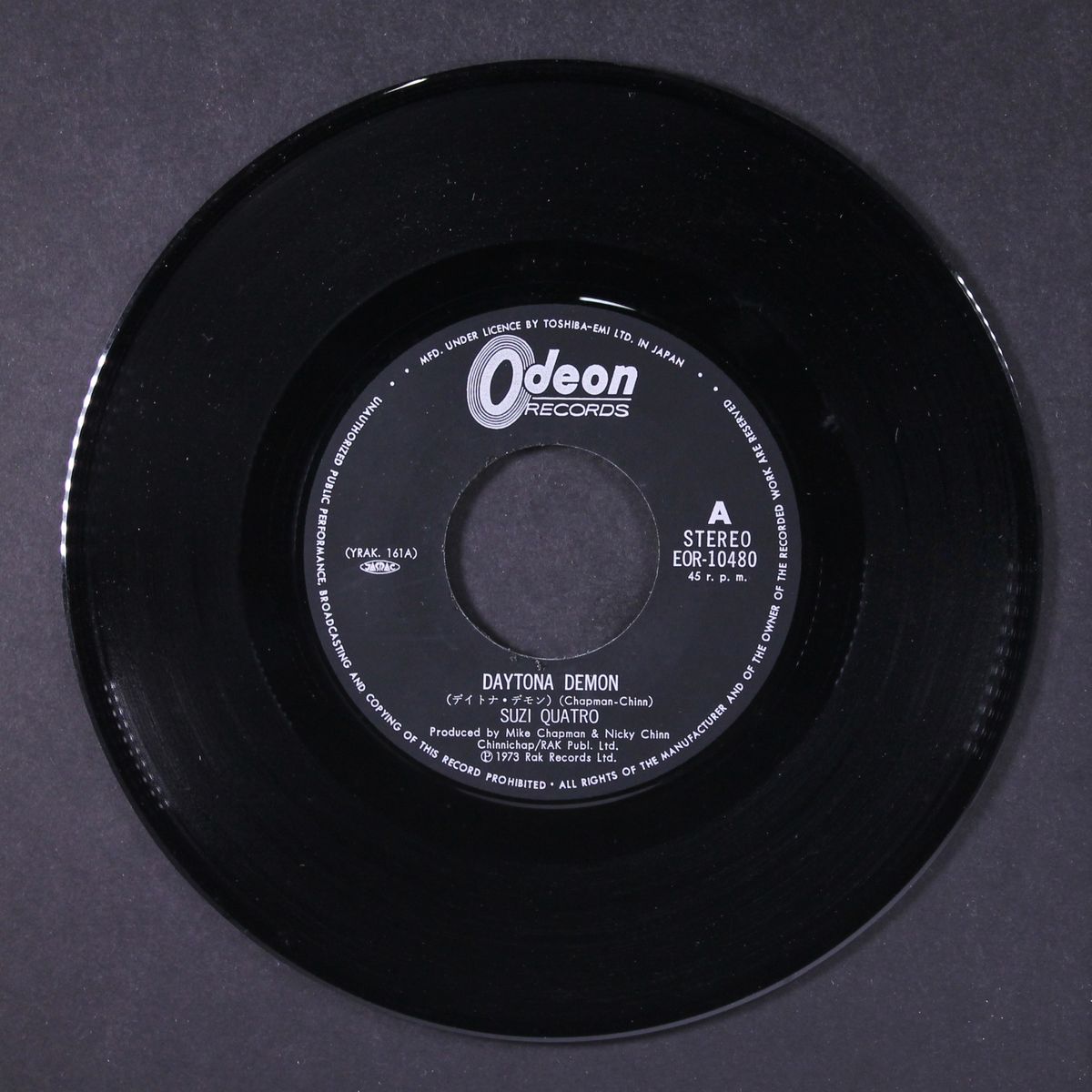 daytona demon / paralysed by SUZI QUATRO