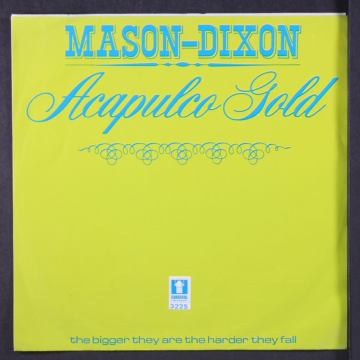 acapulco gold / bigger they are by MASON-DIXON