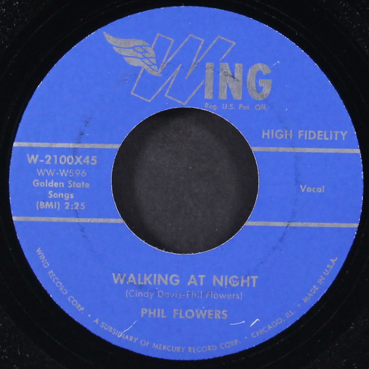 walking at night by PHIL FLOWERS