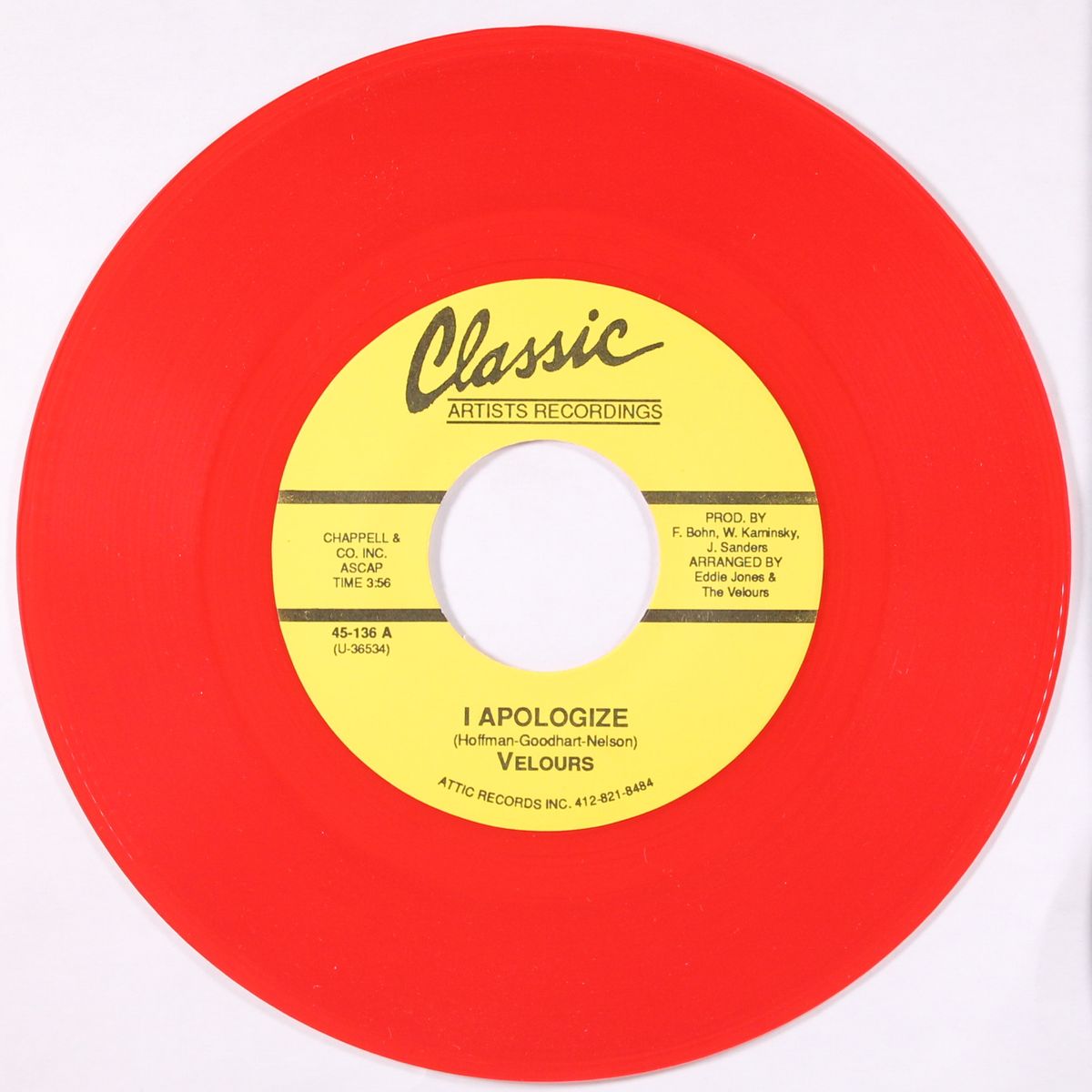 i apologize / we are made as one by VELOURS