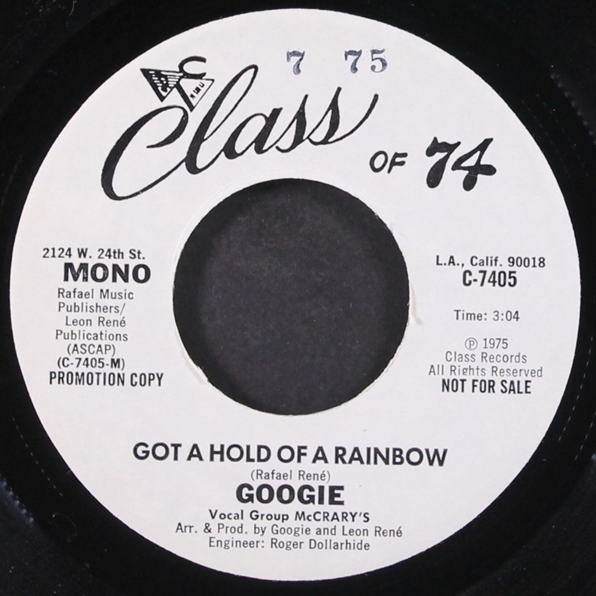 got a hold of a rainbow / mono by GOOGIE