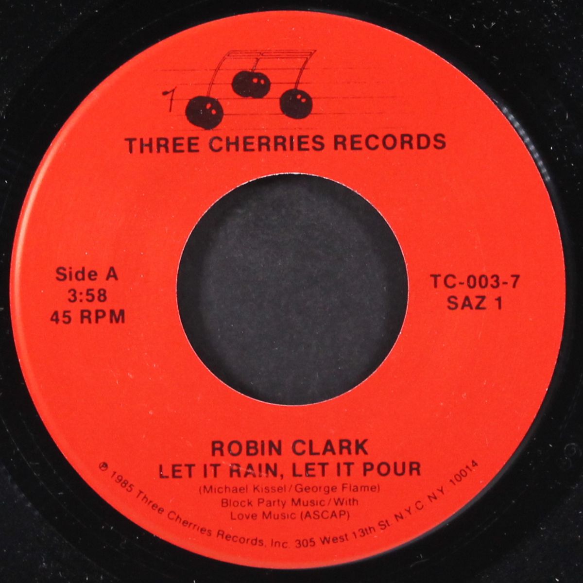 girls get the latest kicks / let it rain, let it pour by ROBIN CLARK