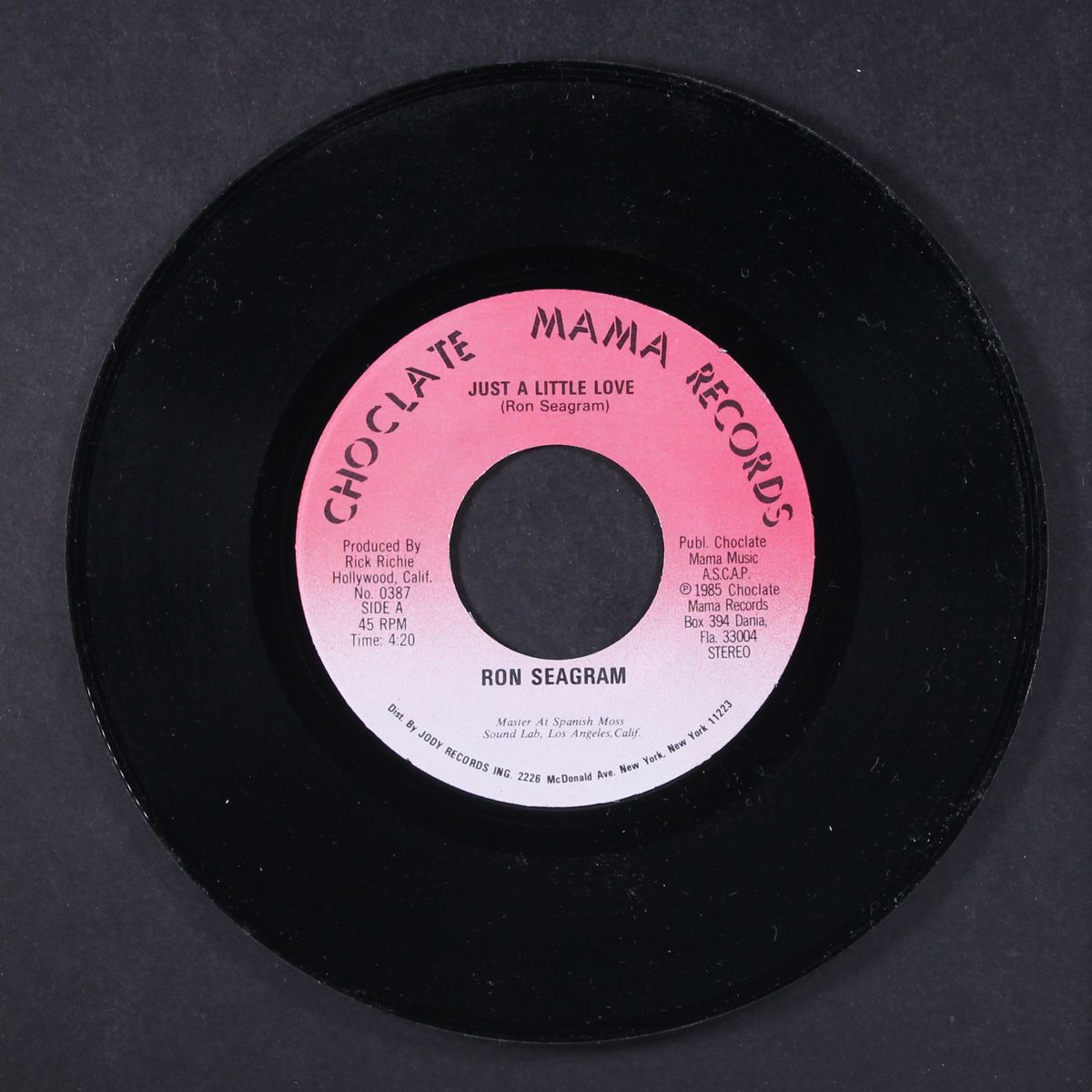 just a little love / somebody's been lovin, my sweet thing by RON SEAGRAM