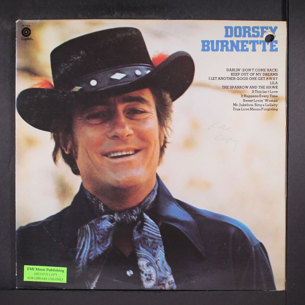 dorsey burnette by DORSEY BURNETTE