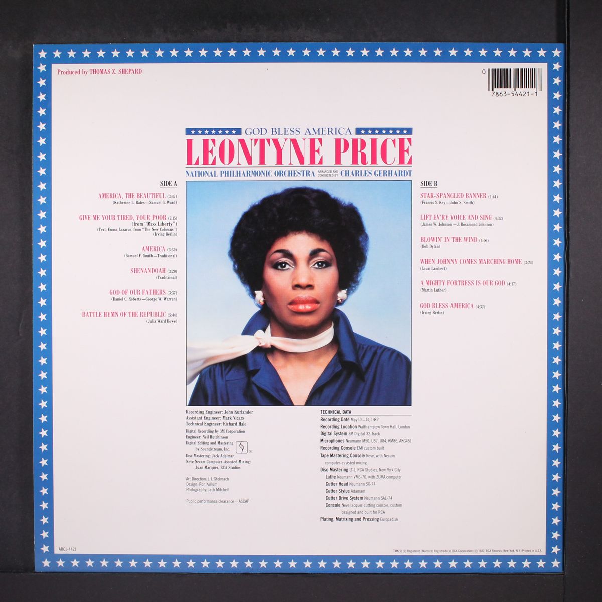 god bless america by LEONTYNE PRICE