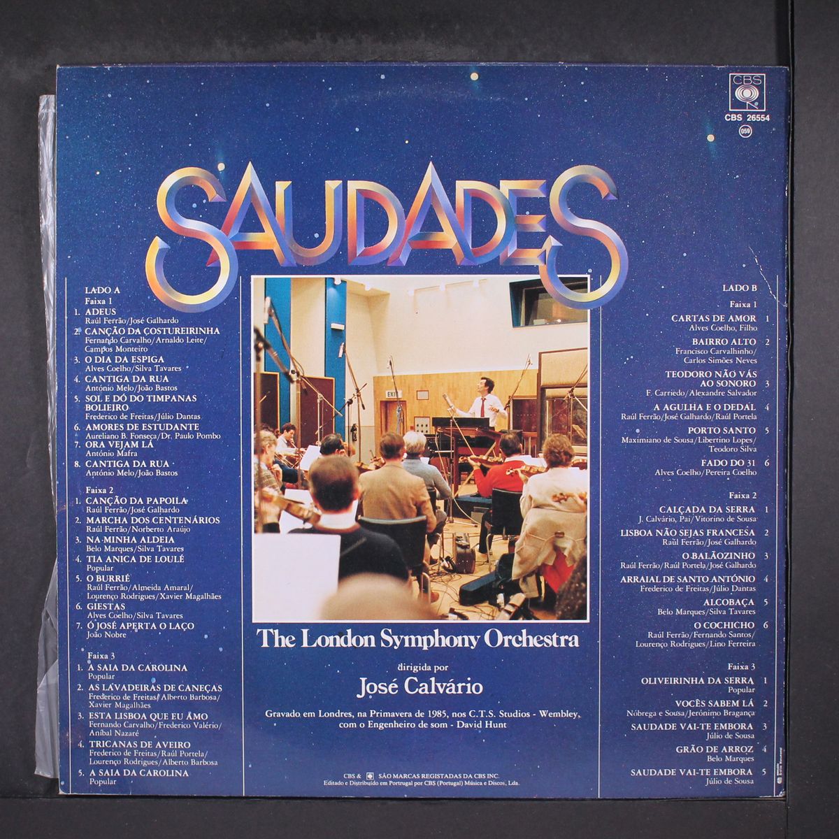 saudades by LONDON SYMPHONY ORCHESTRA