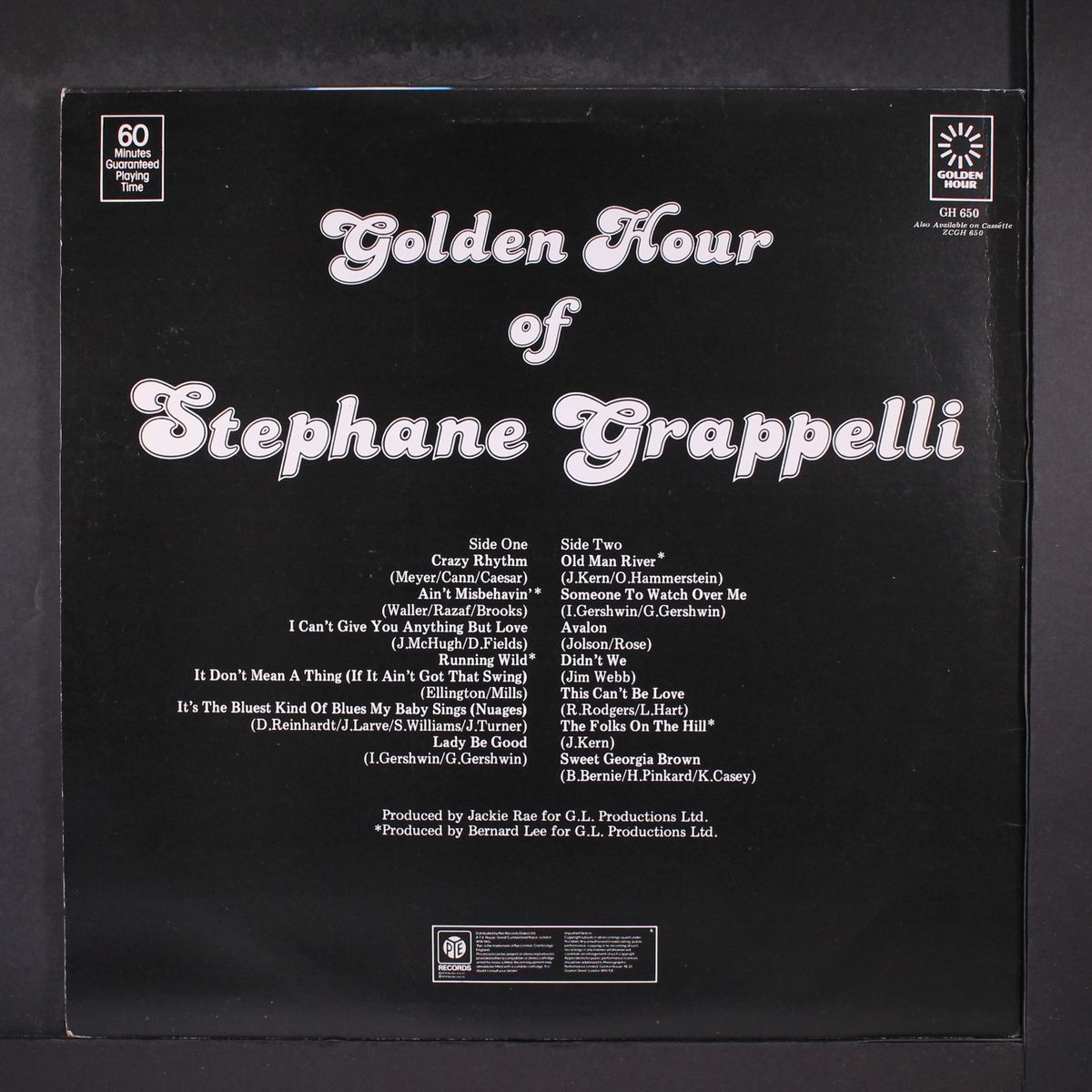 golden hour of by STEPHANE GRAPPELLI