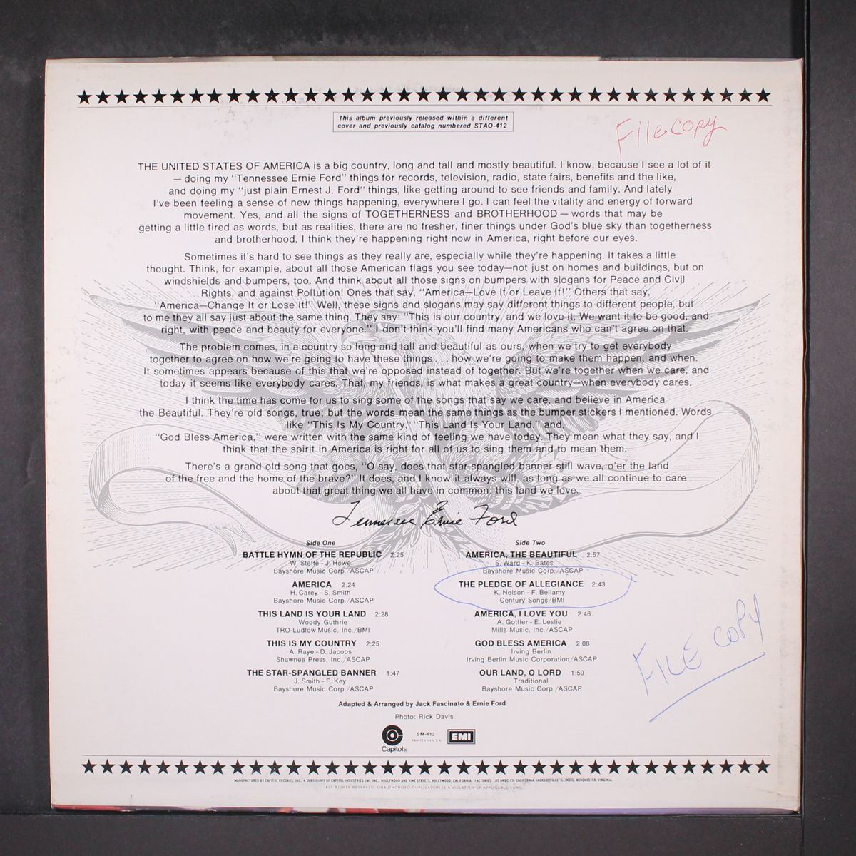 america the beautiful by TENNESSEE ERNIE FORD