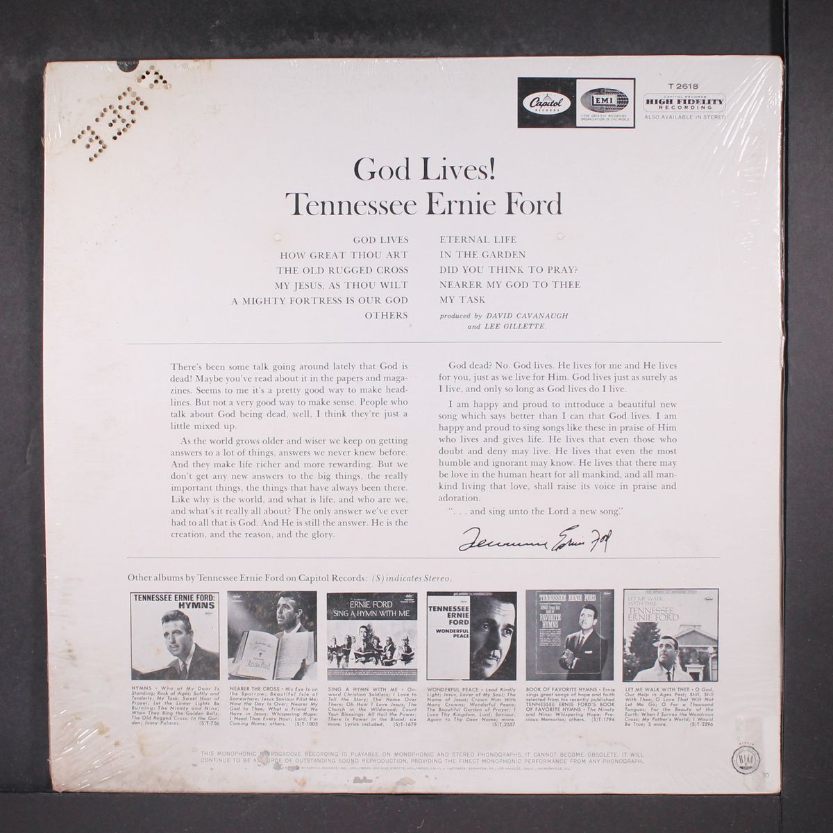 god lives! by TENNESSEE ERNIE FORD
