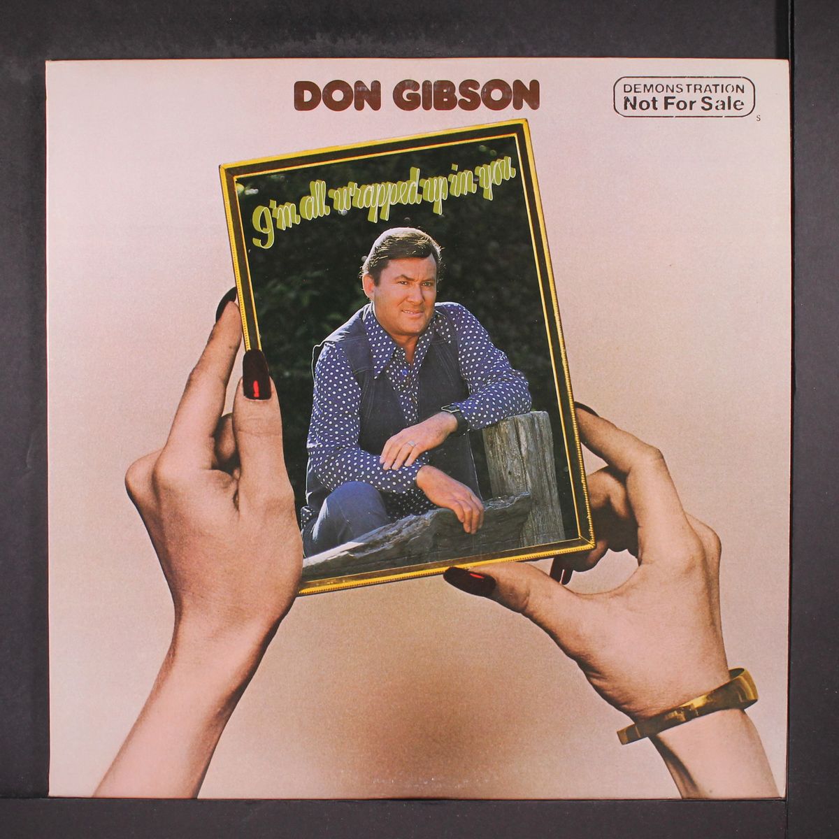 i'm all wrapped up in you by DON GIBSON