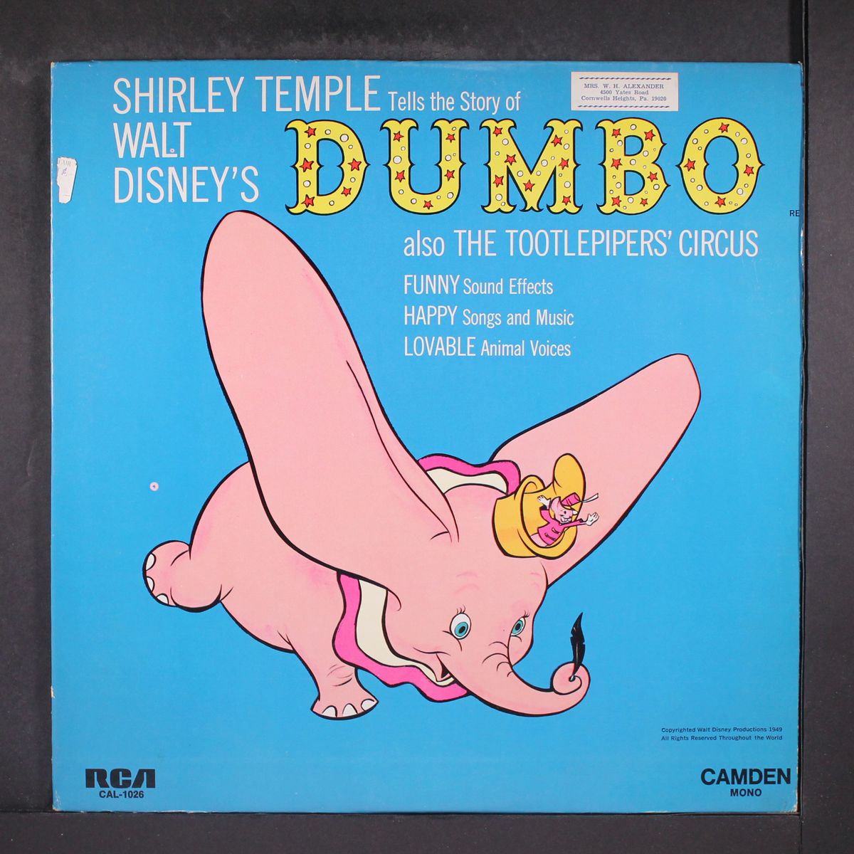 dumbo by SHIRLEY TEMPLE