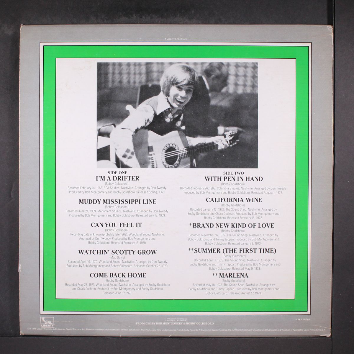 10th anniversary album vol. ii by BOBBY GOLDSBORO