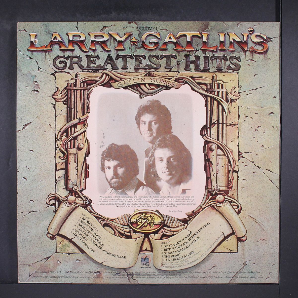greatest hits, vol. 1 by LARRY GATLIN