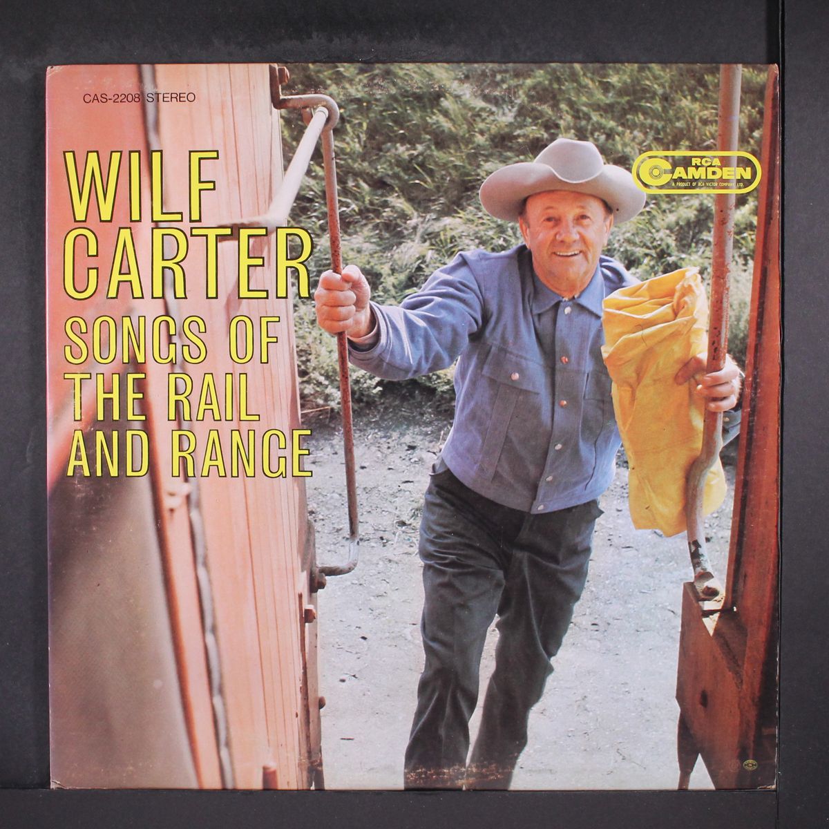 songs of the rail and range by WILF CARTER