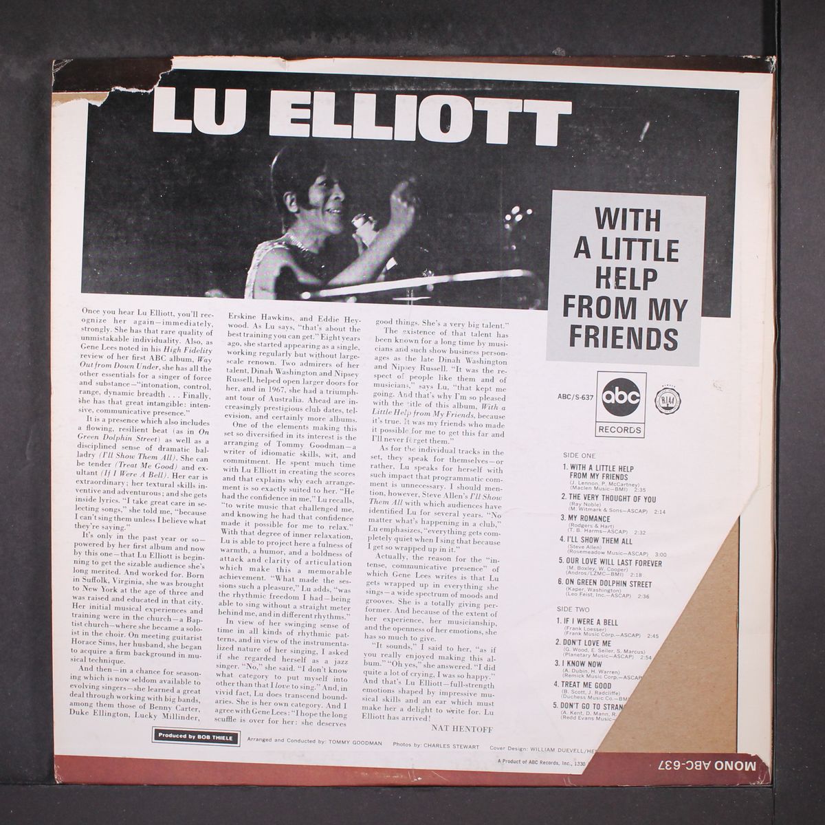 with a little help from my friends by LU ELLIOTT