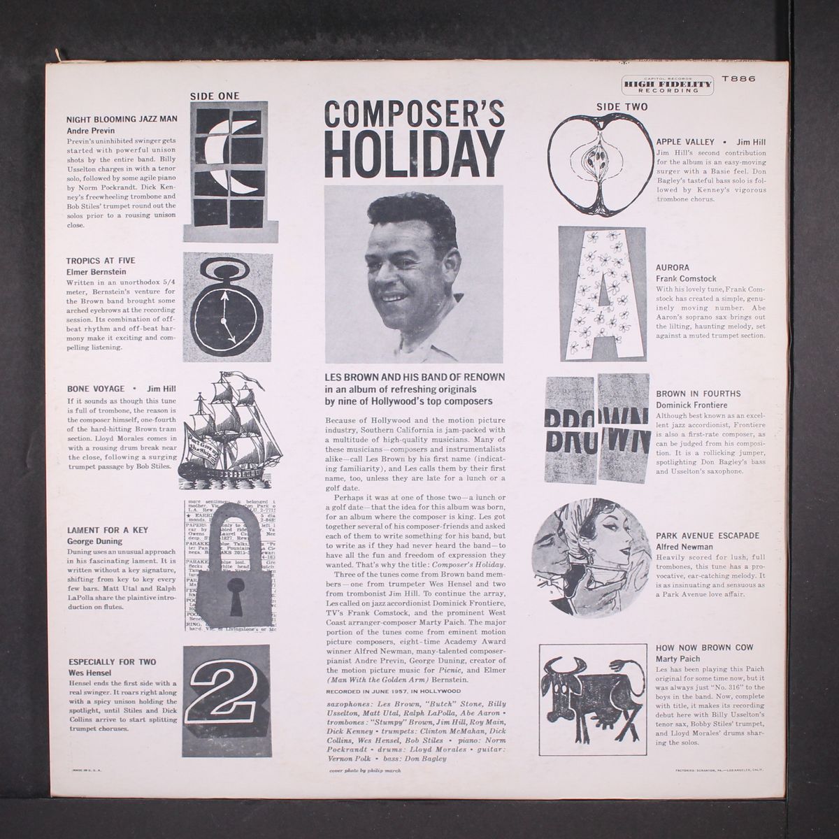 composer's holiday by LES BROWN