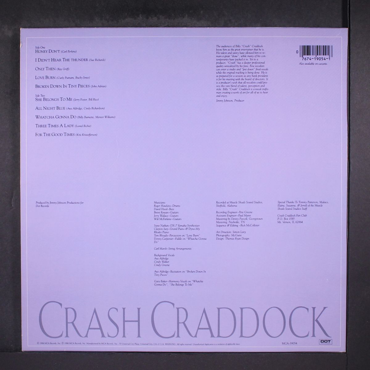 crash craddock by CRASH CRADDOCK