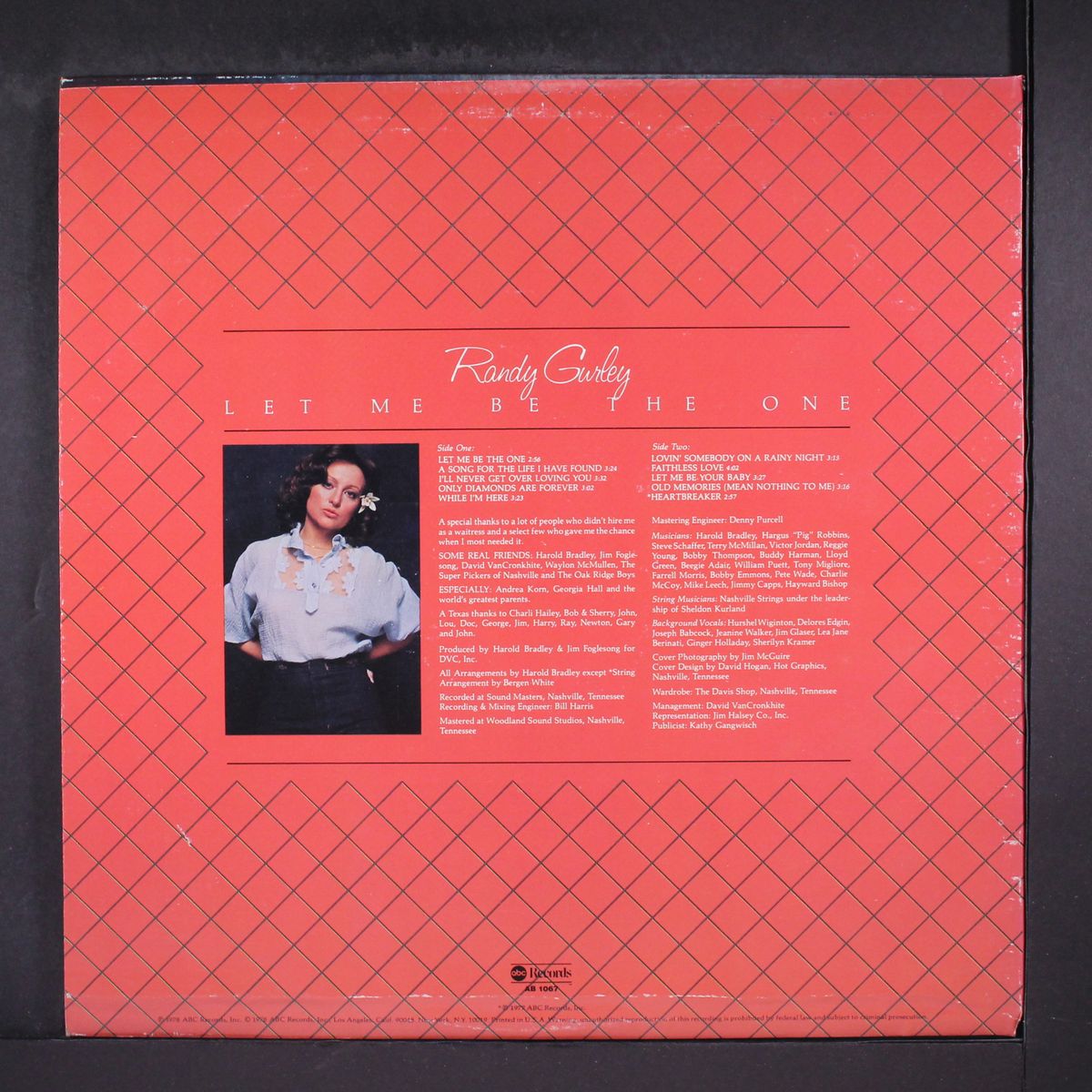 let me be the one by RANDY GURLEY