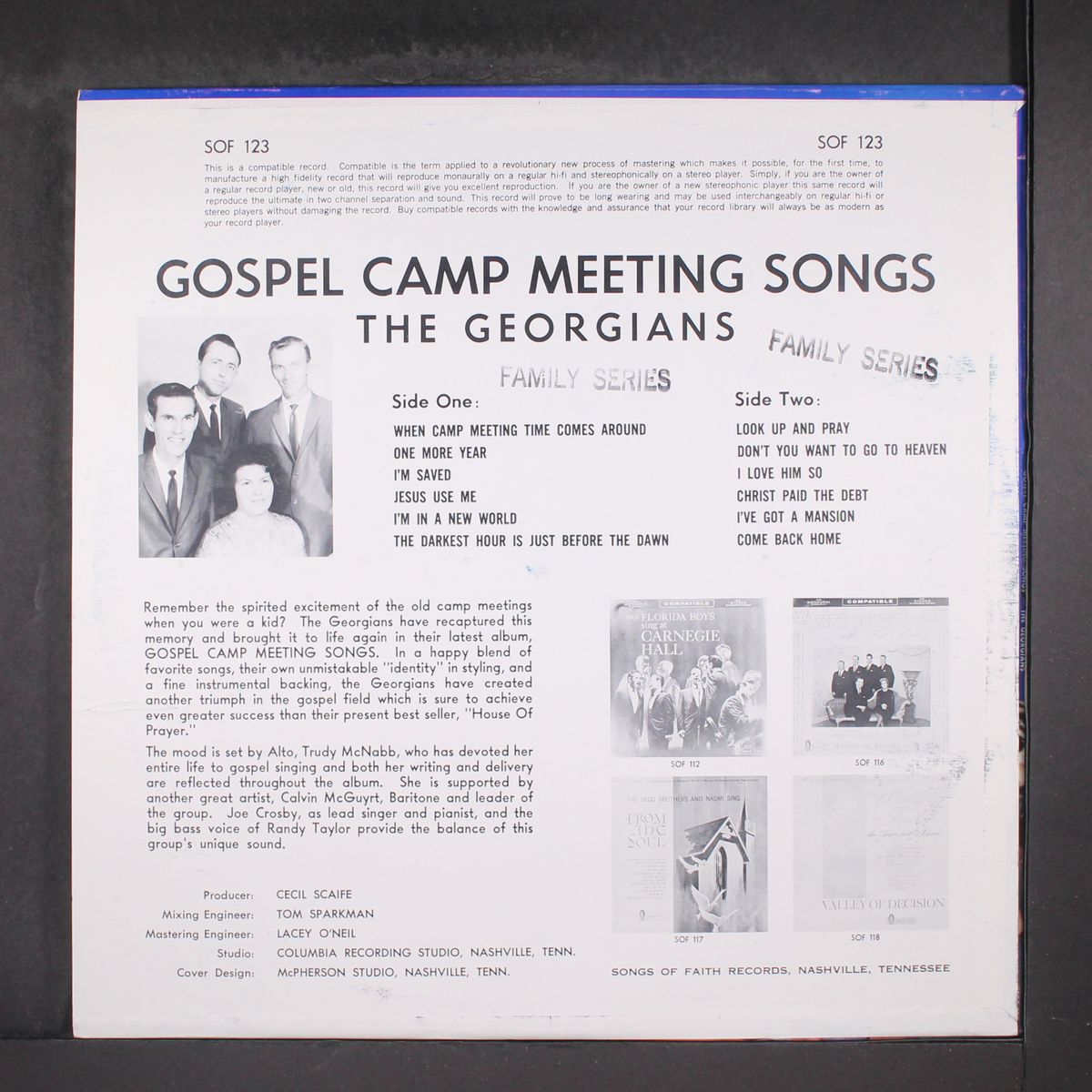 gospel camp meeting songs by GEORGIANS