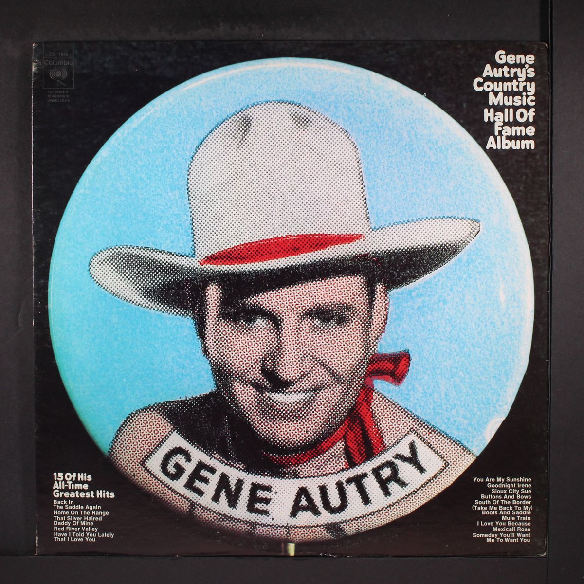 country music hall of fame album by GENE AUTRY