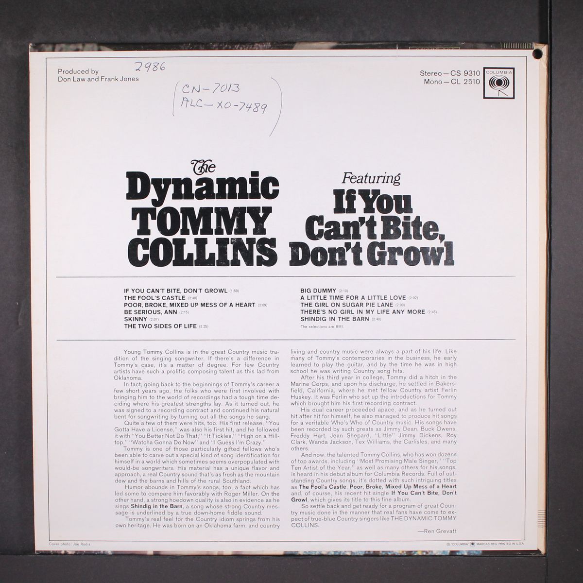 the dynamic by TOMMY COLLINS